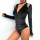 Deep V-neck Slimming Bodysuits Top For Women Custom